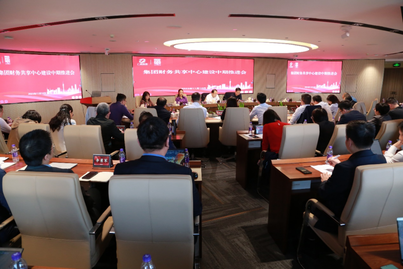 彩神IV争霸集团召开财务共享中心建设中期推进会